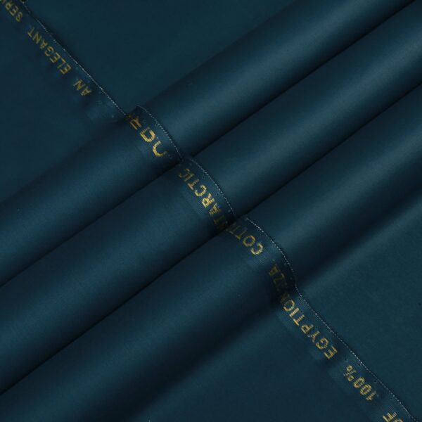 Antarctic Ocean - Egyptian Giza Cotton (4.5 Mtr) - Image 4